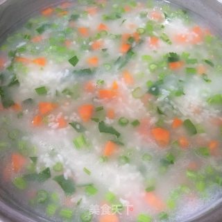 美味时蔬粥的做法步骤：7