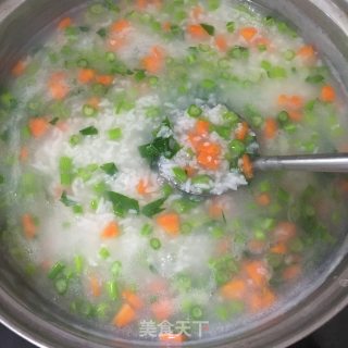 美味时蔬粥的做法步骤：8
