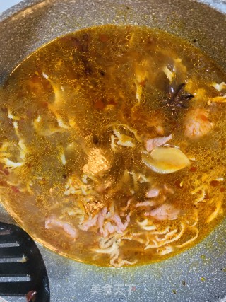 水煮牛肉牛百叶的做法步骤：7