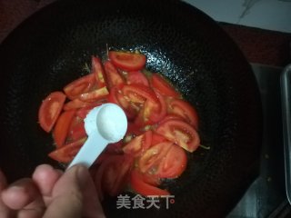 #红色吉祥菜#番茄炒牛肉的做法步骤：10