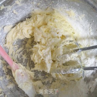 抹茶蔓越莓饼干的做法步骤：3