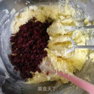 抹茶蔓越莓饼干的做法步骤：5