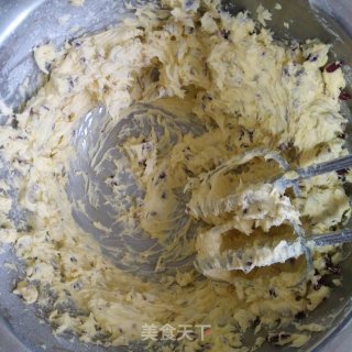 抹茶蔓越莓饼干的做法步骤：6