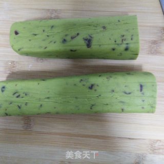 抹茶蔓越莓饼干的做法步骤：12