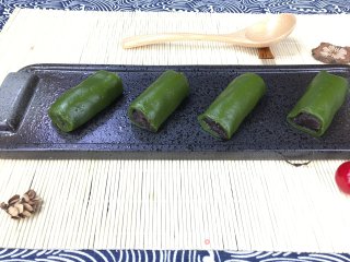 甜甜蜜蜜的美味，抹茶豆沙麻薯教程的做法步骤：6