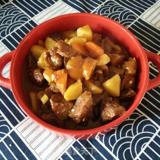 牛肉炖土豆胡萝卜的做法步骤：11