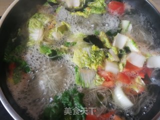 油馍头泡咸汤的做法步骤：8
