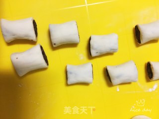 迷你豆沙馒头的做法步骤：9