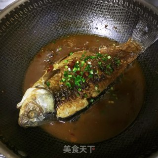 豆瓣酱烧鱼的做法步骤：9