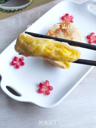 榴莲芝士饼的做法步骤：10