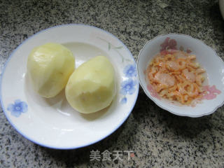 开洋炒土豆的做法步骤：1