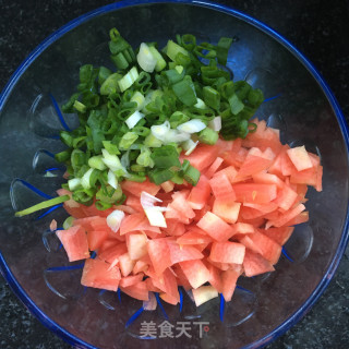 五彩虾仁咖喱饭的做法步骤：5