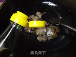 干炒卤牛肉的做法步骤：7