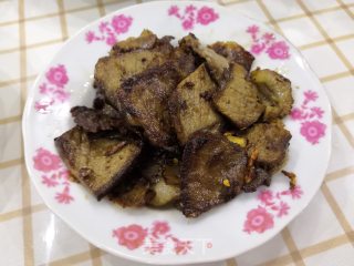 干炒卤牛肉的做法步骤：9