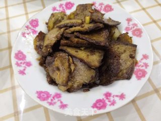 干炒卤牛肉的做法步骤：11