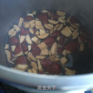 红豆红枣米糊的做法步骤：8