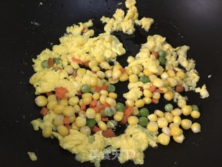 酸菜炒饭的做法步骤：5