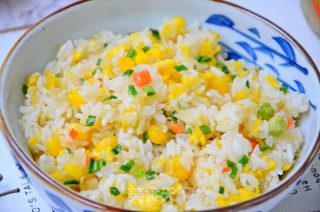 酸菜炒饭的做法步骤：9
