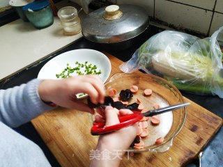 经典鸡蛋炒饭的做法步骤：2