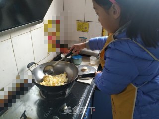经典鸡蛋炒饭的做法步骤：4