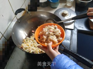 经典鸡蛋炒饭的做法步骤：5