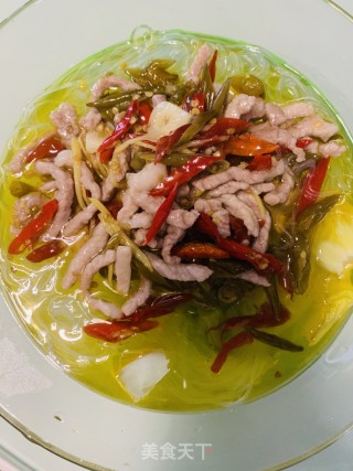 泡椒肉丝粉丝的做法步骤：11