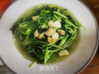 清炒鸡毛菜的做法步骤：5