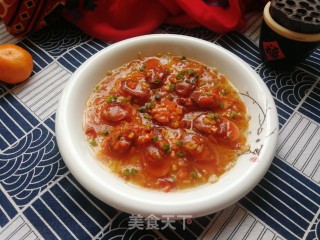 红红火火：金针菇蒸腊肠的做法步骤：21