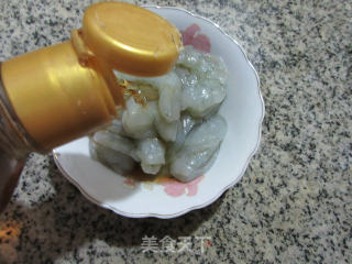虾仁咸鸭蛋豆腐羹的做法步骤：4