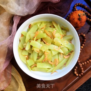 对虾干炒笋片的做法步骤：8