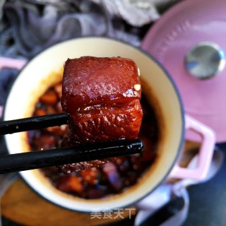红酒醉五花肉的做法步骤：14