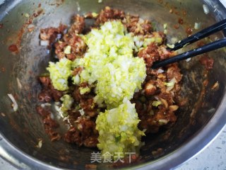 猪肉白菜水饺的做法步骤：5