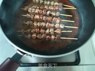 照烧牛肉串的做法步骤：7
