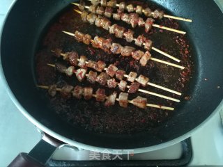 照烧牛肉串的做法步骤：8