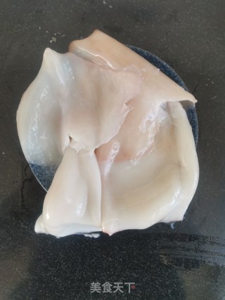香辣鱿鱼的做法步骤：2