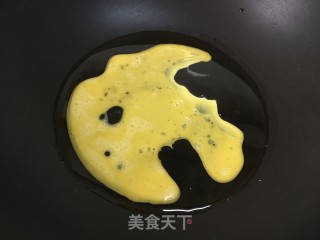 年糕菠菜炒鸡蛋的做法步骤：6