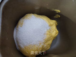 南瓜淡奶油吐司的做法步骤：4