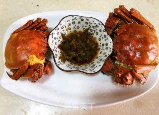 姜汁螃蟹的做法步骤：3