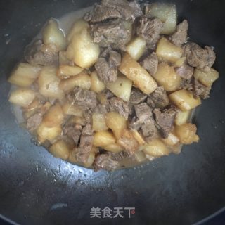 萝卜烧牛腩的做法步骤：9