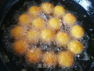 黄金土豆球的做法步骤：16