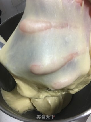紫薯大理石纹吐司的做法步骤：4