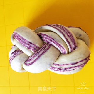 紫薯大理石纹吐司的做法步骤：19