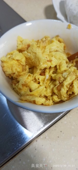 三素炒米饭的做法步骤：3