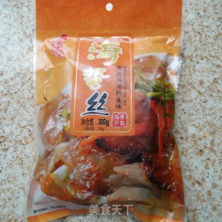 老醋蛰头白菜心的做法步骤：1