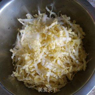 老醋蛰头白菜心的做法步骤：4