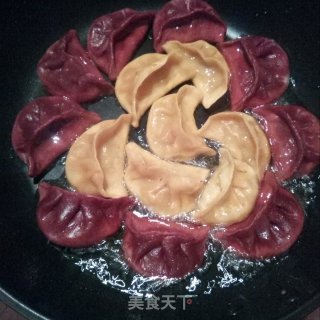彩色煎饺的做法步骤：3