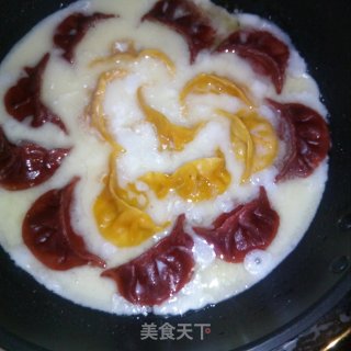 彩色煎饺的做法步骤：6