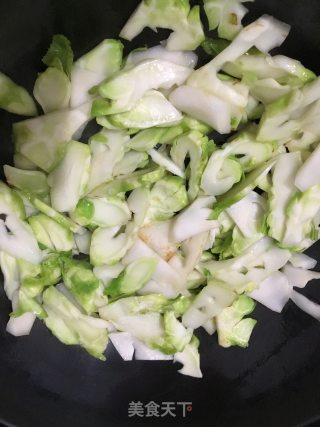 清炒儿菜的做法步骤：2