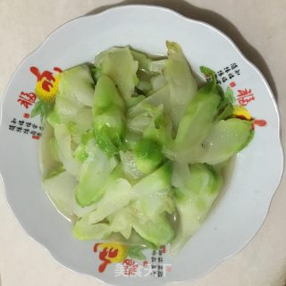 清炒儿菜的做法步骤：5