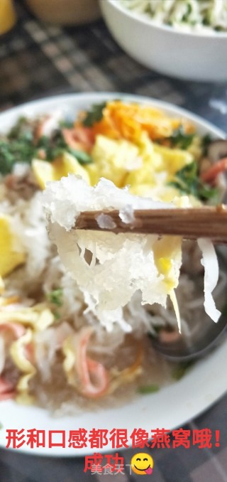 牡丹燕菜的做法步骤：14